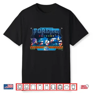Sonic The Hedgehog 35Th Anniversary Forever Fast Evolution Shirt