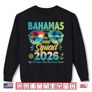Sweatshirt Bahamas Cruise Squad 2026 Family Matching Vacation Shirt