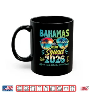 Mug Bahamas Cruise Squad 2026 Family Matching Vacation Shirt