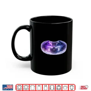 Mug Celestial Purple Blue Wolves Cosmic Spirit Wolf Art Shirt
