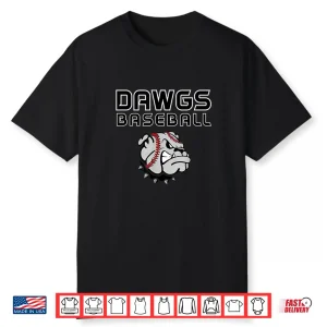 Dawgs Baseball Black Shirt