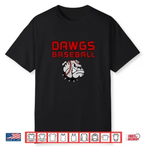 Dawgs Baseball Red Shirt