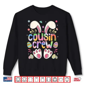 Sweatshirt Cousin Crew Bunny Easter Family Matching Boys Girls Toddlers Shirt