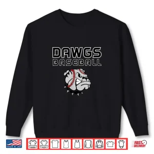Sweatshirt Dawgs Baseball Black Shirt