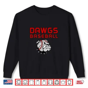 Sweatshirt Dawgs Baseball Red Shirt