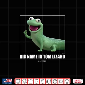 Design Disney Pixar Hoppers Tom Lizard Cute 3D Character Aesthetic Shirt