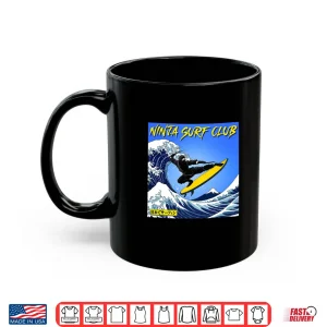 Mug Ninja Surf Club Surfer Premium Tri Blend Shirt