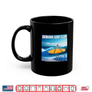 Mug Okinawa Surf Club Surfing Premium Tri Blend Shirt