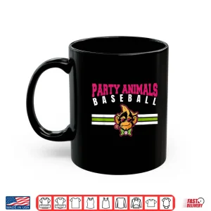 Mug Party Animals Baseball Retro Monkey Sunglasses Shirt