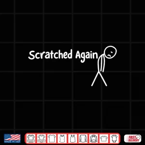 Design Scratched Again Pool Shirt