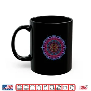 Mug Boho Yoga Art Spiritual Meditation Sacred Geometry Mandala Shirt