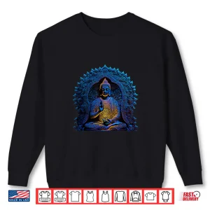 Sweatshirt Buddha Statue Yoga Buddhist Zen Buddhism Meditation Shirt