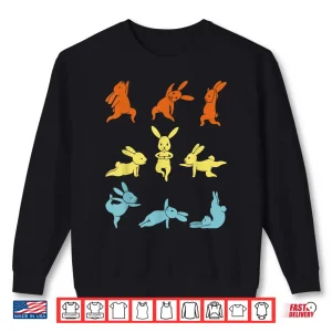 Sweatshirt Bunny Yoga Rabbit Breeder Veterinarian Zookeeper Shirt