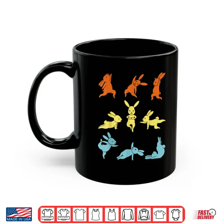 Mug Bunny Yoga Rabbit Breeder Veterinarian Zookeeper Shirt