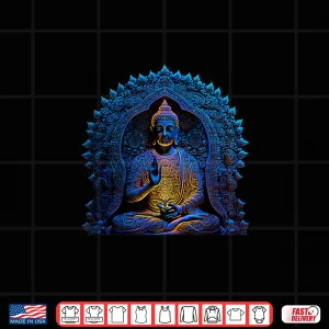 Design Buddha Statue Yoga Buddhist Zen Buddhism Meditation Shirt
