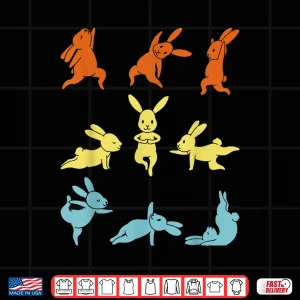 Design Bunny Yoga Rabbit Breeder Veterinarian Zookeeper Shirt