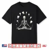 Funny Skeleton Yoga Dental Hygienist Tooth Dentist Halloween Shirt