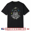 Vintage Lotus Meditating Astronaut Zen Yoga Planets Universe Shirt