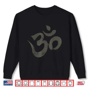 Sweatshirt Vintage Om Meditation Spiritual Indian Yoga Symbol Om Shirt