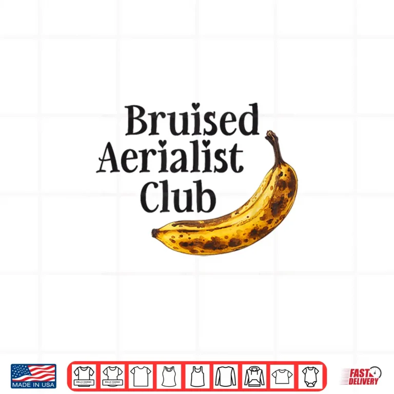 Design Aerial Silk Hoop Bruised Aerialist Club Acrobatics Circus Shirt