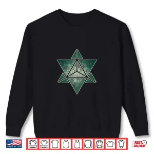 Sweatshirt Merkaba Sacred Geometry Yoga Spirituality Meditation Trendy Shirt