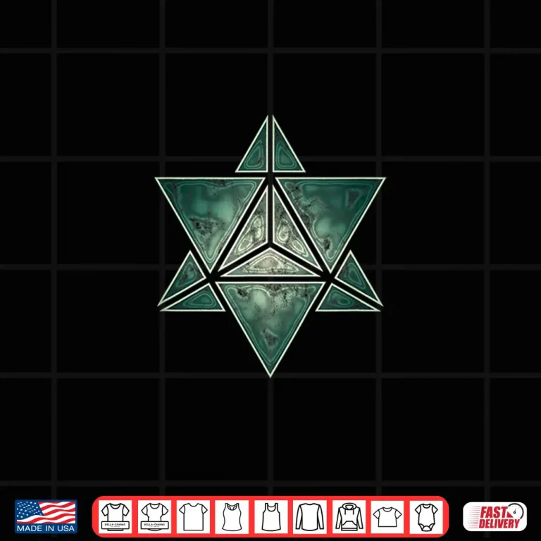 Design Merkaba Sacred Geometry Yoga Spirituality Meditation Trendy Shirt