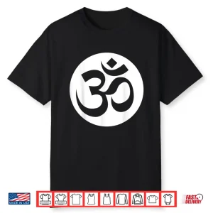 Om Ohm Aum Symbol T Shirt Spiritual Yoga Tee Gift Shirt