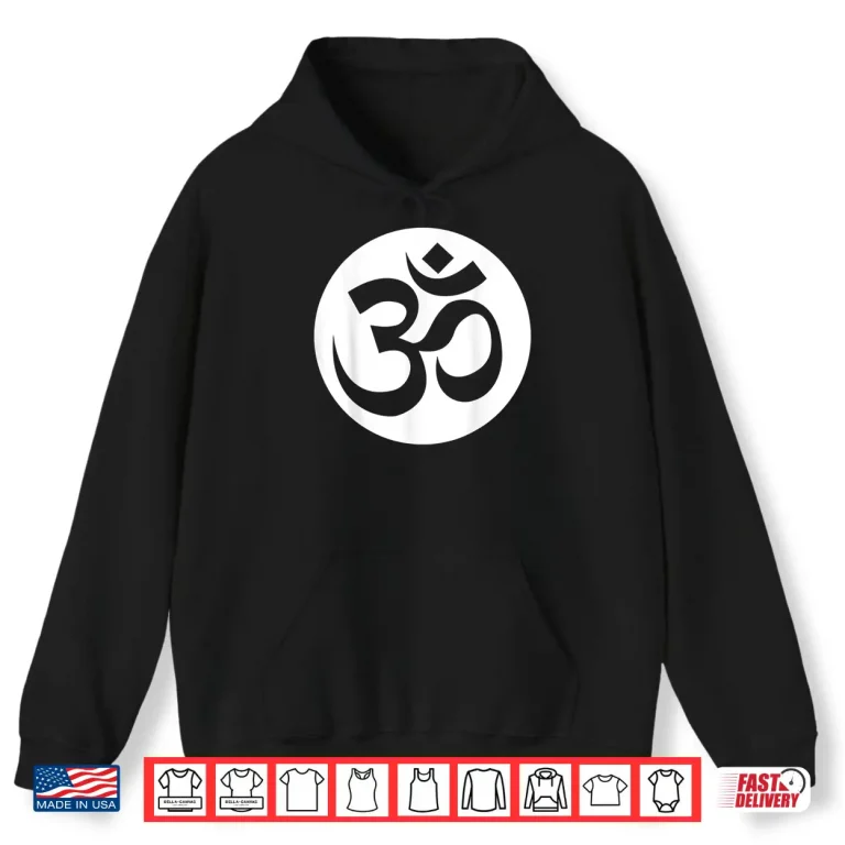 Hoodie Om Ohm Aum Symbol T Shirt Spiritual Yoga Tee Gift Shirt