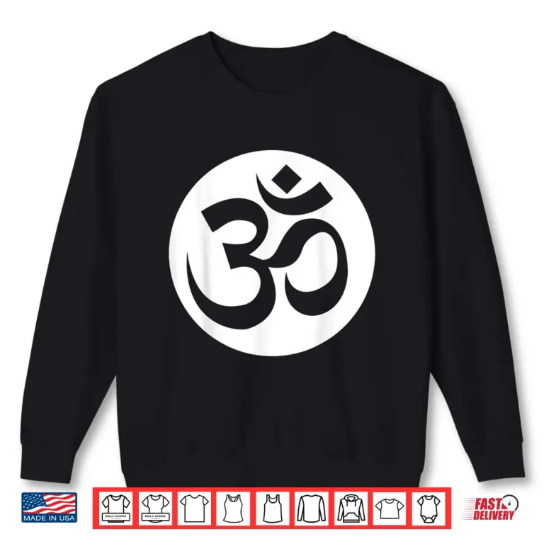 Sweatshirt Om Ohm Aum Symbol T Shirt Spiritual Yoga Tee Gift Shirt
