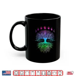Mug Phases of the Moon Tree of Life Mystical Zen Yoga Meditation Shirt