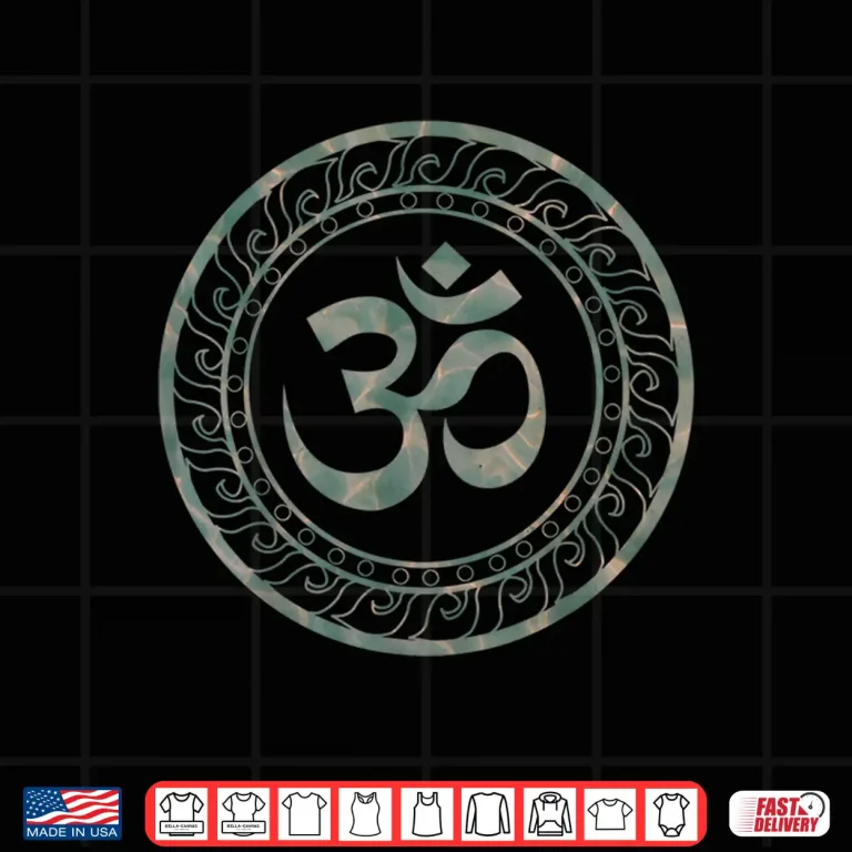 Design Om Ohm Aum Symbol Spiritual Yoga Gift Shirt
