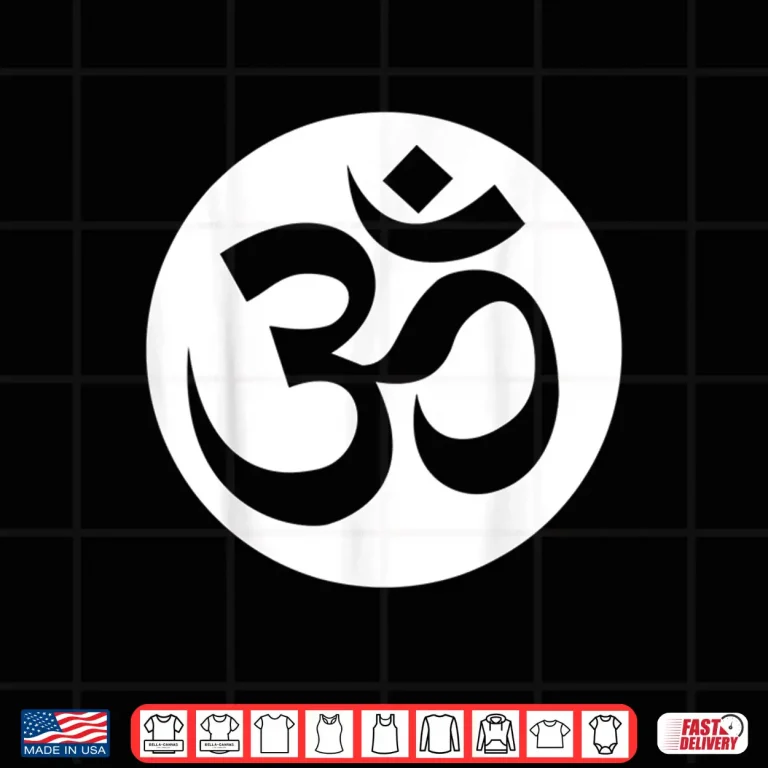 Design Om Ohm Aum Symbol T Shirt Spiritual Yoga Tee Gift Shirt