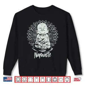 Sweatshirt BUDDHA YOGA Shirt YOGA namaste tshirt Gift for men women