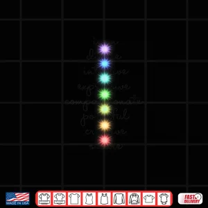 Design 7 Chakras Shirts For Yoga Lovers