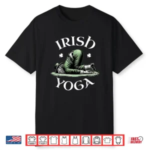 Irish Yoga Festive Green St. Paddy’S Day Humor Shirt