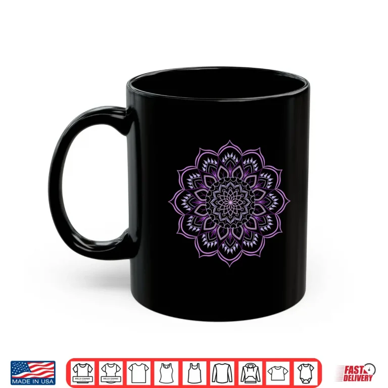 Mug Mandala Sacred Energy Yoga Prana Art Mantra Om Good Vibe Shirt