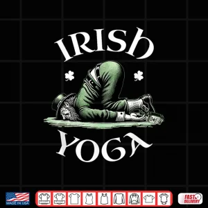 Design Irish Yoga Festive Green St. Paddys Day Humor Shirt