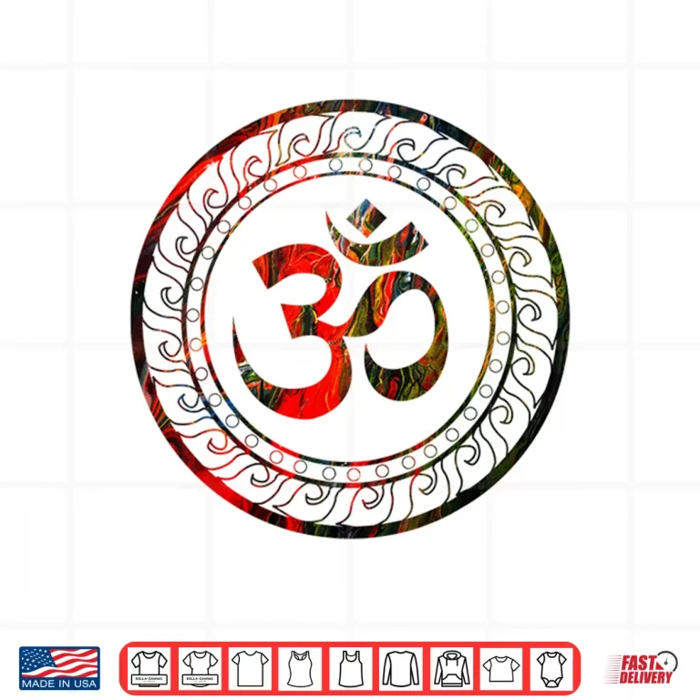 Design Om Ohm Aum Symbol Tshirt Spiritual Yoga Gift Shirt