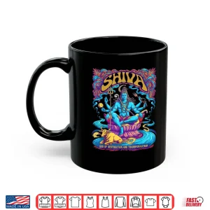 Mug Shiva Print Hindu God Mens Womens Spiritual Tops Shirt