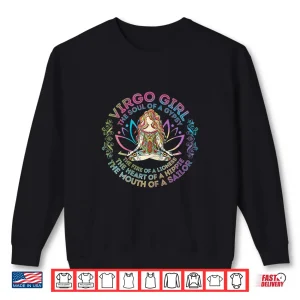 Sweatshirt Womens Virgo Girl The Soul Of A Gypsy Birthday Hippie Soul Shirt