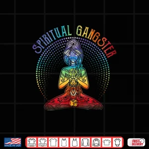 Design Yoga Spiritual Gangster Funny Yoga Shirt