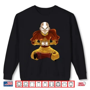 Sweatshirt Avatar The Last Airbender Aang Meditation Shirt