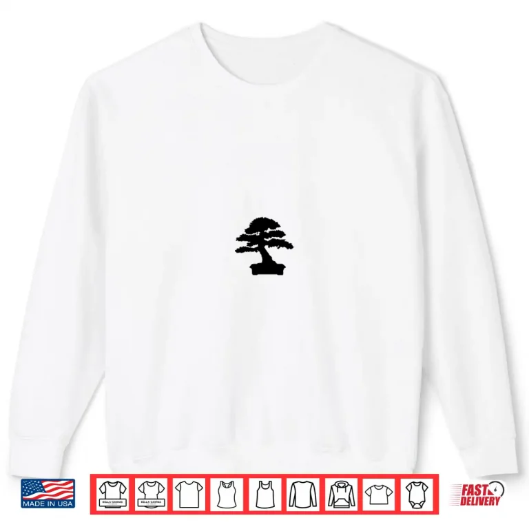 Sweatshirt Japanese Bonsai Tree Zen Master Meditation Bonsai Plant Shirt