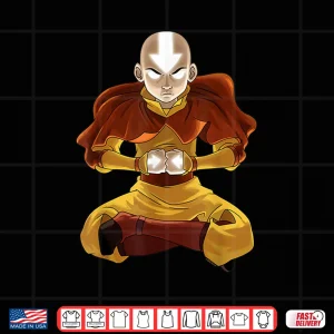 Design Avatar The Last Airbender Aang Meditation Shirt