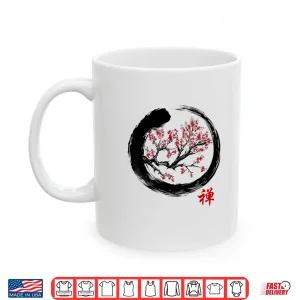 Mug Japanese Calligraphy Zen Buddhist Enso Circle Meditation Shirt