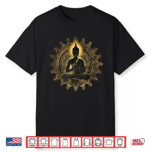 Meditation Zen Buddha Mandala Spiritual Buddhist Hindu Shirt