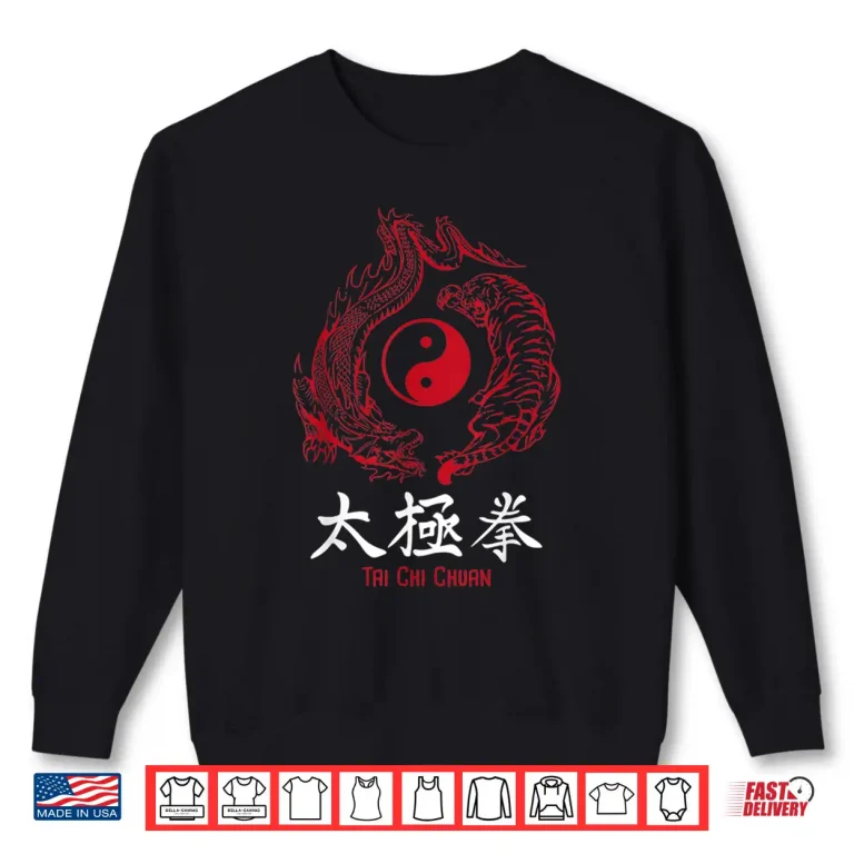 Sweatshirt Tai Chi Chuan Spiritual Meditation Mind Body Wellness Shirt