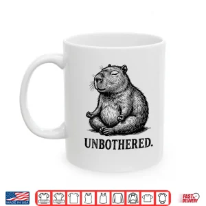 Mug Unbothered Capybara Meditation Shirt