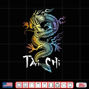 Design Tai Chi Spiritual Wellness Meditation Qi Gong Instructor Shirt