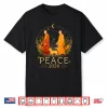 Walk For Peace Monks Journey 2026 With Dog Meditation Cool Shirt